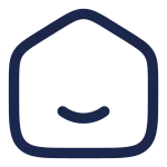Home Smile SVG Icon